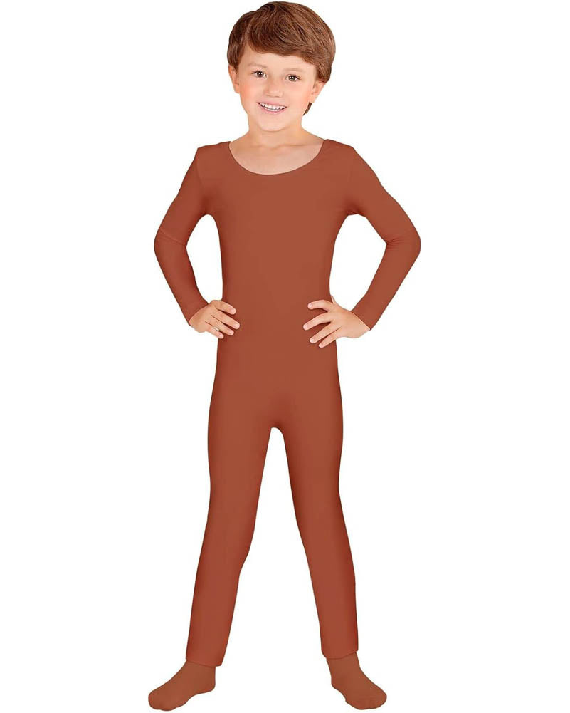 Brown Bodysuit Kids Costume