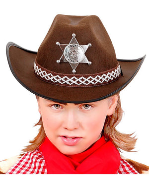 Brown Sheriffs Kids Hat