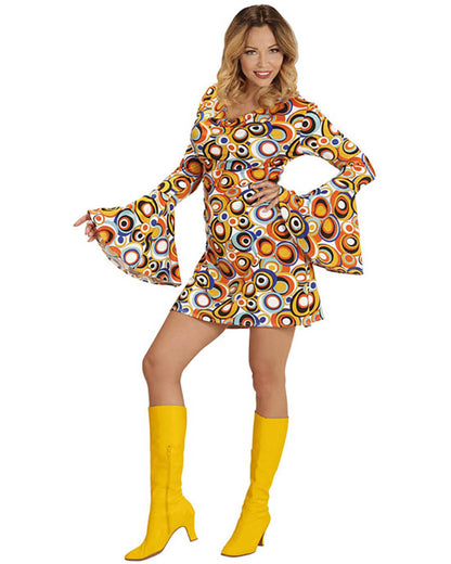 Bubbles 70s Groovy Style Womens Costume