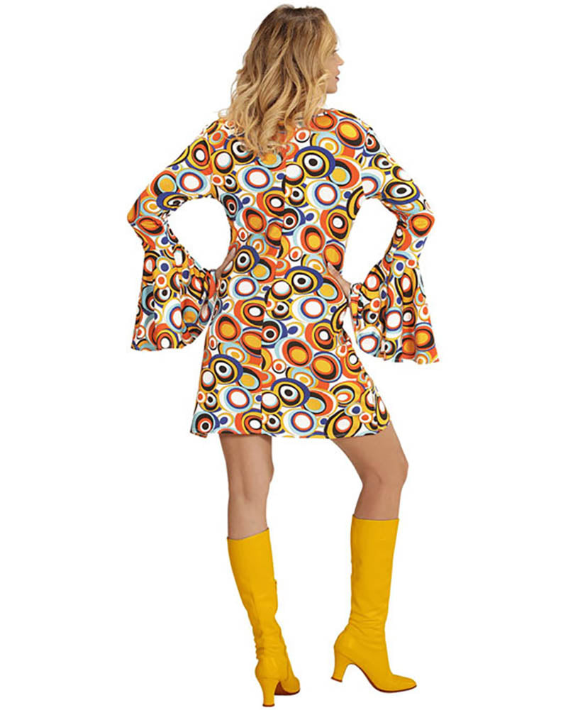 Bubbles 70s Groovy Style Womens Costume