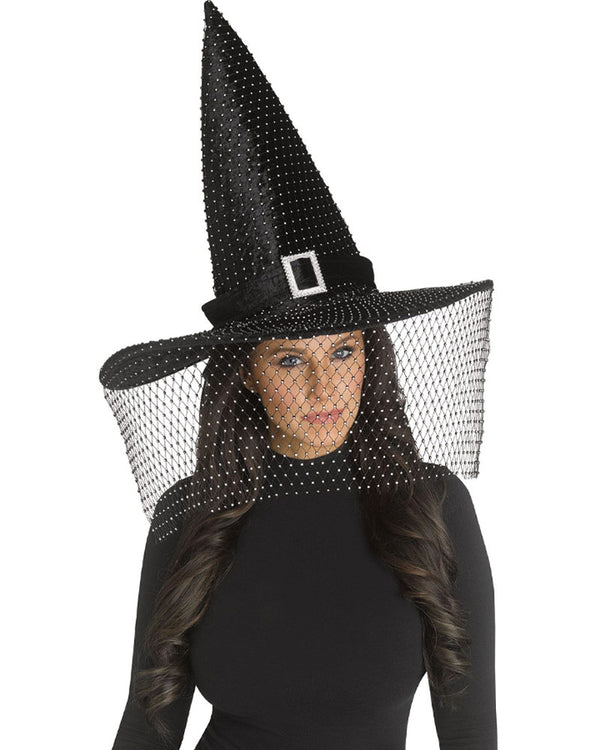 Buckle Veil Witch Hat