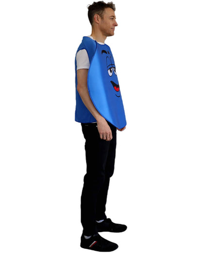 Blue Coloured Chocolate Adult Costume
