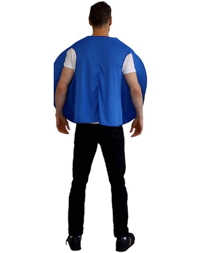 Blue Coloured Chocolate Adult Costume