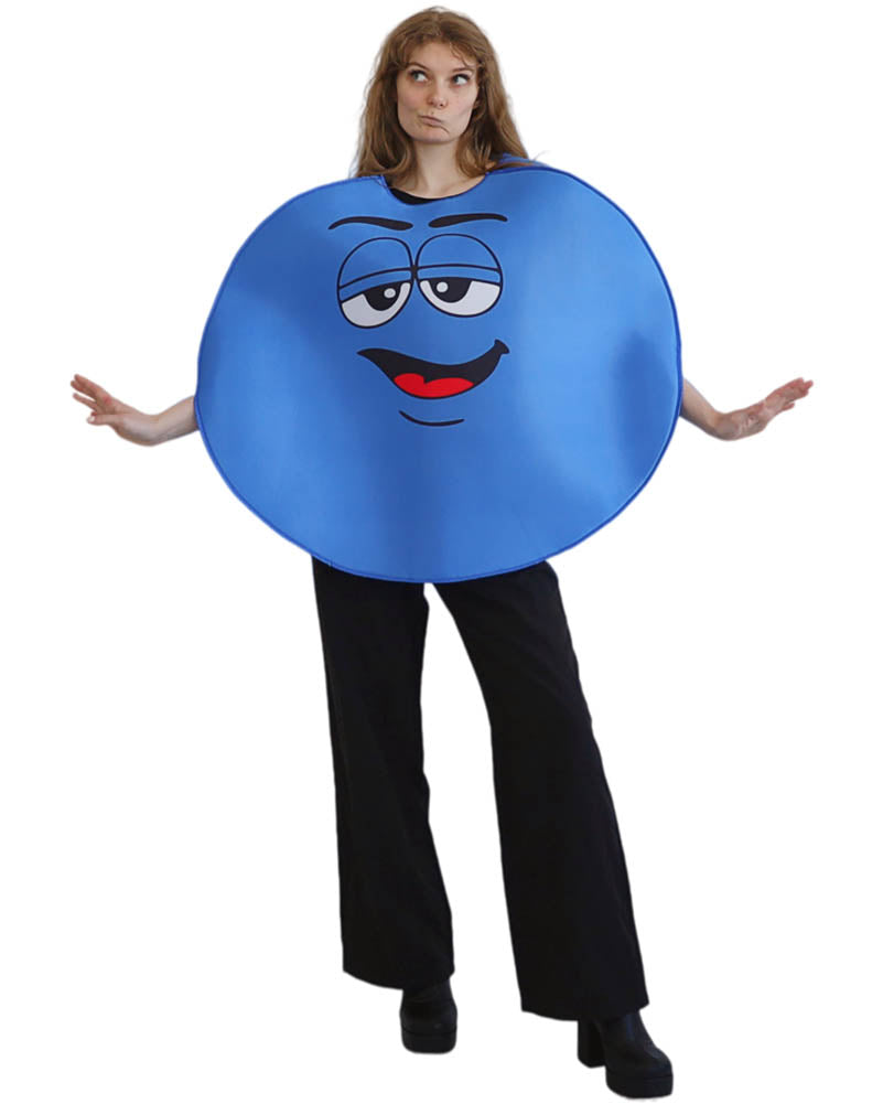 Blue Coloured Chocolate Adult Costume