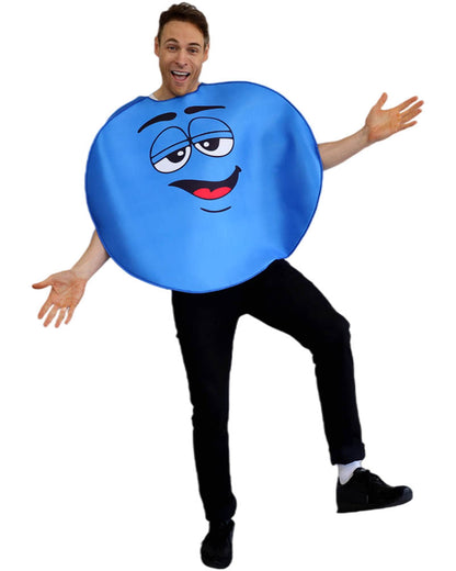 Blue Coloured Chocolate Adult Costume