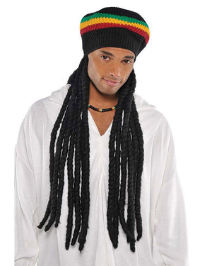 Buffalo Soldier Dreadlocks Long Black Wig