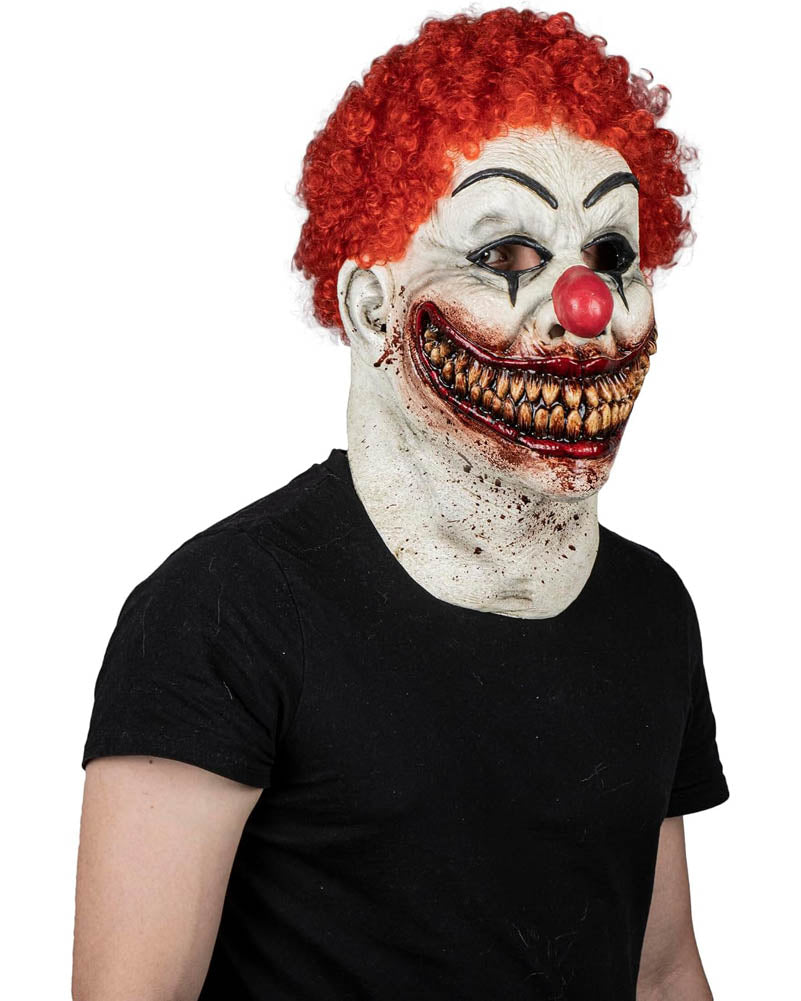 Burger Clown Latex Halloween Mask