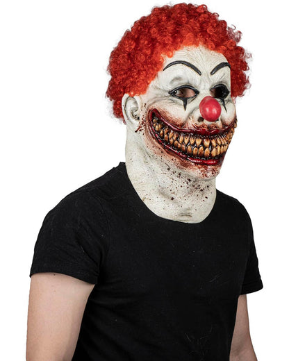 Burger Clown Latex Halloween Mask