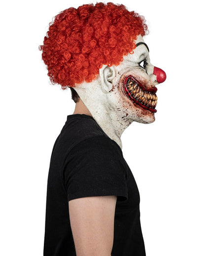 Burger Clown Latex Halloween Mask