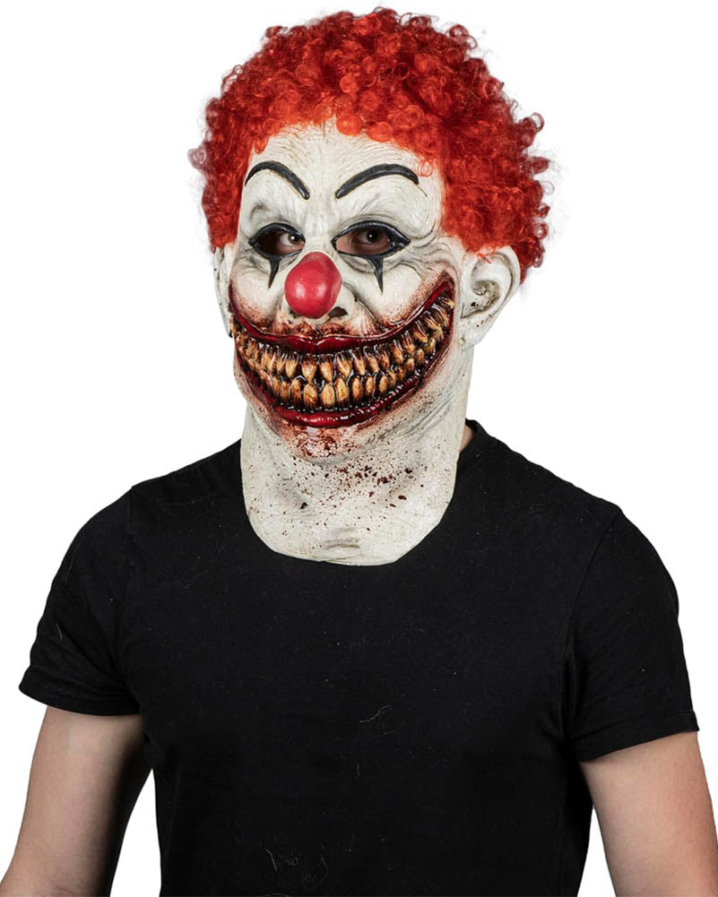 Burger Clown Latex Halloween Mask