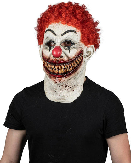Burger Clown Latex Halloween Mask