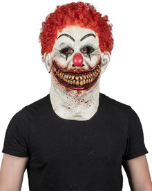 Burger Clown Latex Halloween Mask