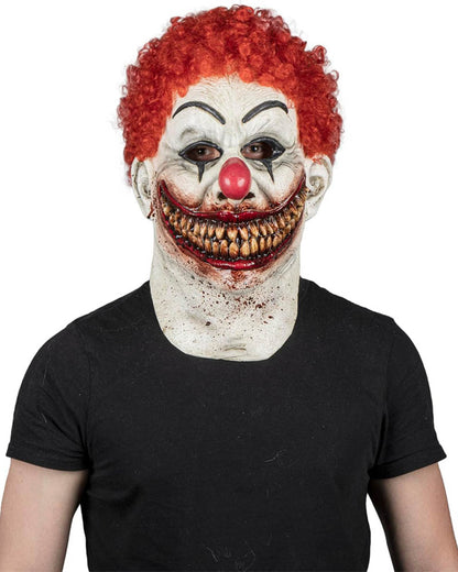 Burger Clown Latex Halloween Mask