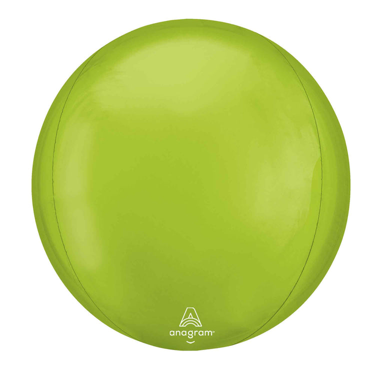 Orbz XL Vibrant Green Foil Balloon
