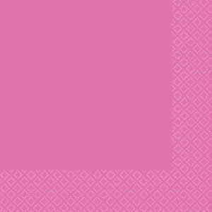 Bright Pink 2ply Dinner Napkins Pack of 40