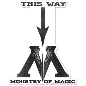 Harry Potter Ministry of Magic Decal 10cm