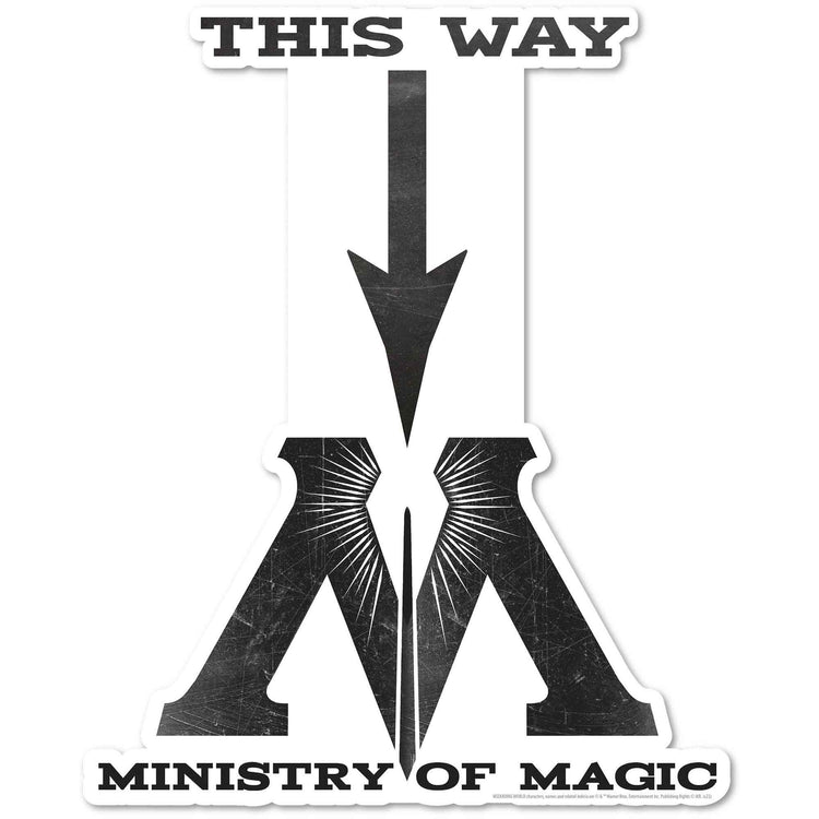 Harry Potter Ministry of Magic Decal 10cm
