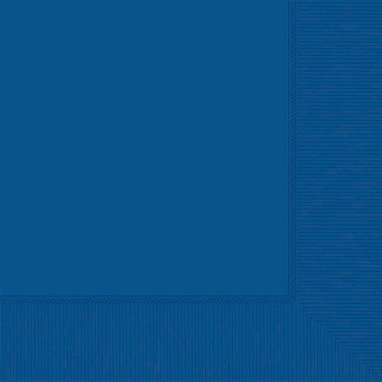 Bright Royal Blue 2ply Dinner Napkins Pack of 40