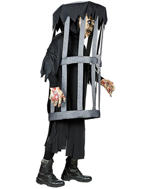 Caged Zombie Mens Costume