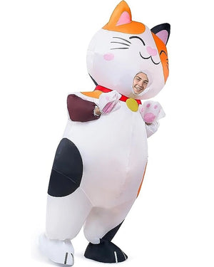 Calico Cat Inflatable Adult Costume