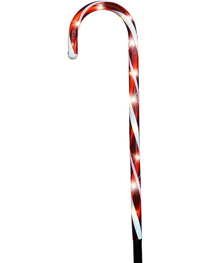 Candy Cane Solar Path Stakes Pack of 4