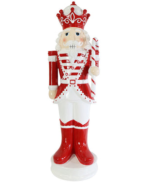 Candy Nutcracker Christmas Decoration 62.5cm