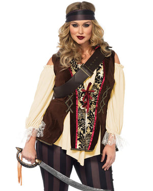 Captain Blackheart Plus Size Womens Costume