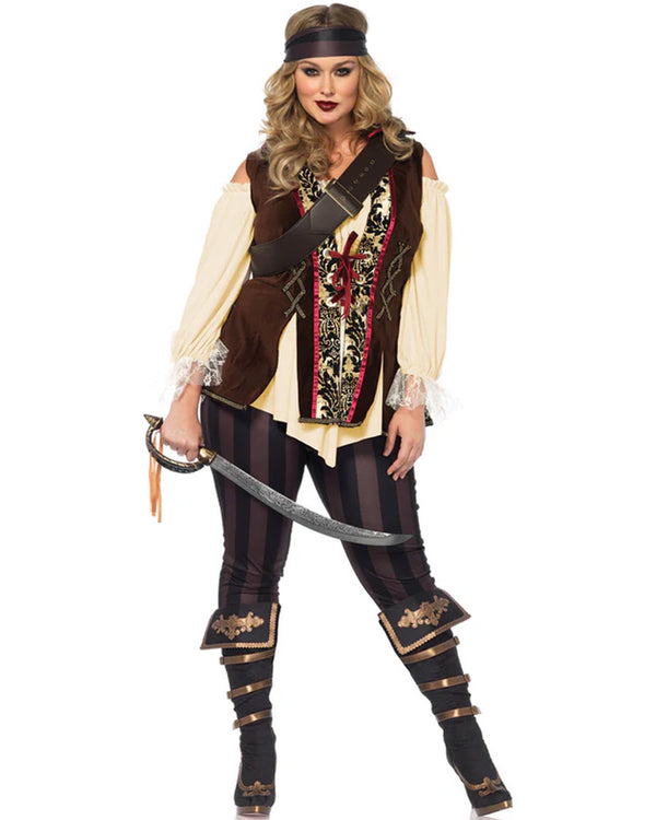 Captain Blackheart Plus Size Womens Costume
