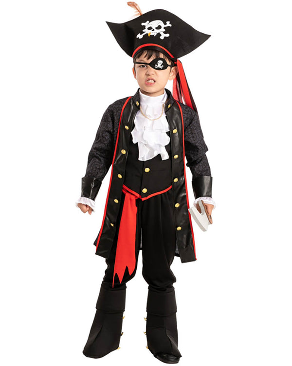 Captain Pirate Boys Costume