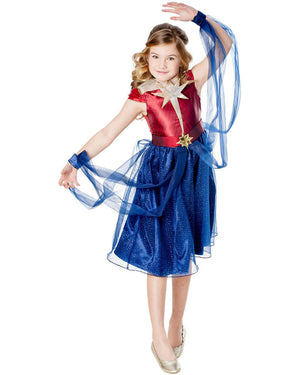 Captain Marvel The Marvels Dress Girls Costume