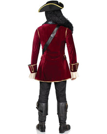 Captivating Pirate Captain Mens Costume