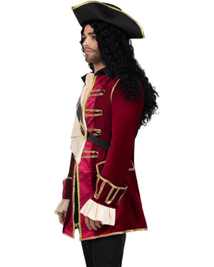 Captivating Pirate Captain Mens Costume