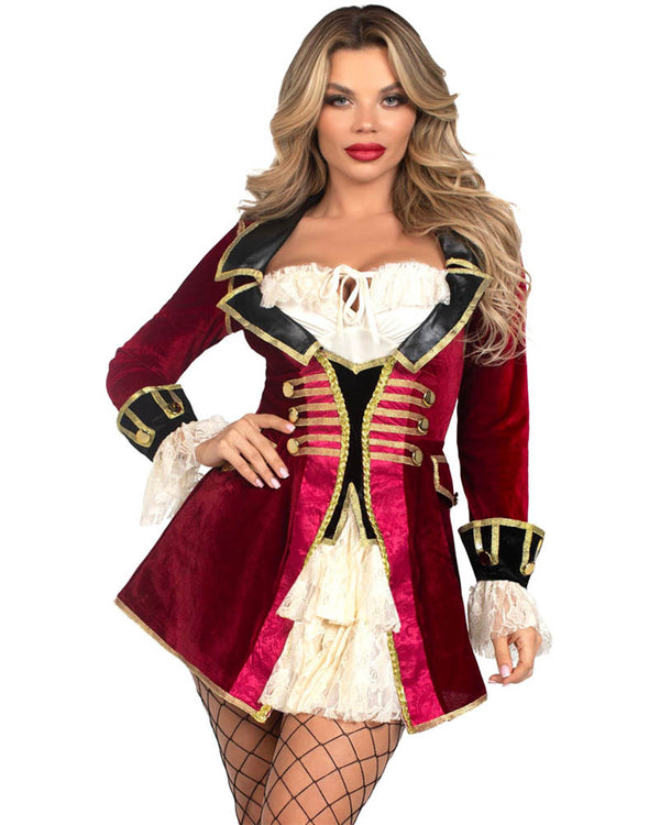 Captivating Pirate Captain Womens Costume