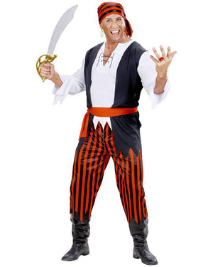 Classic Caribbean Pirate Mens Costume