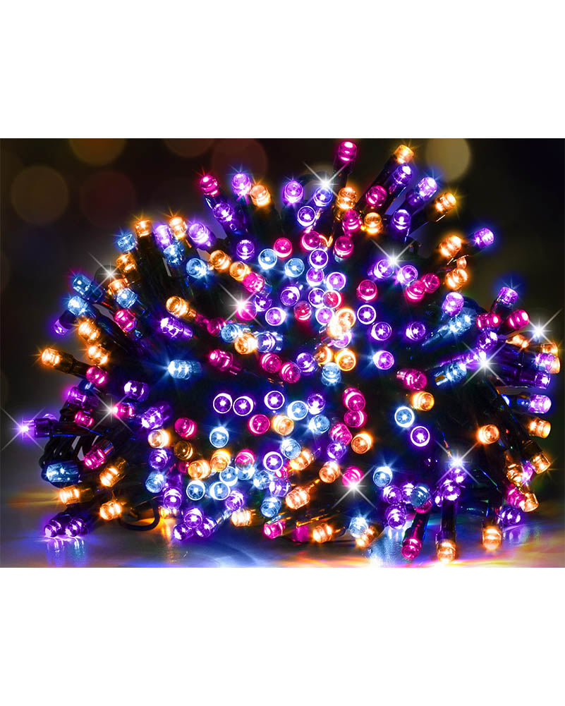 Carnival Coloured 240 Piece Solar Fairy Lights