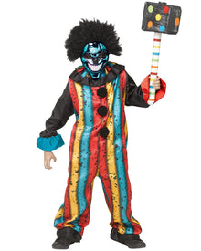 Carny Clown Boys Halloween Costume
