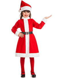 Carol Claus Girls Costume