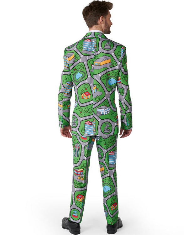 Carpet City Green Mens Suitmeister