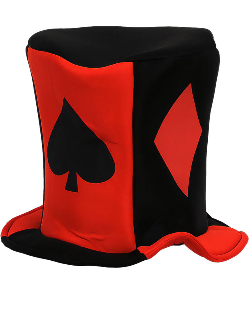 Casino Card Suit Fabric Hat