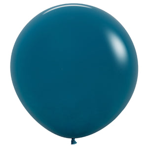 60cm Fashion Deep Teal Latex