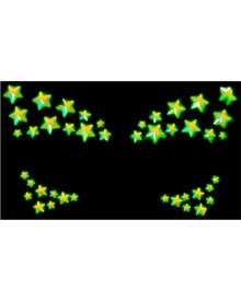 Celeste Glow in the Dark Face Jewels Sticker