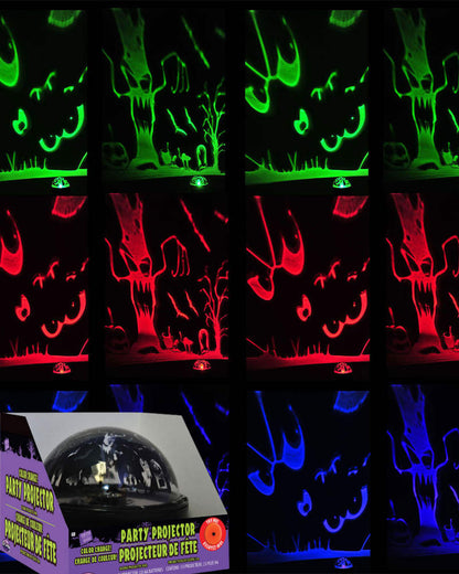 Cemetery Halloween Scene Party Projector