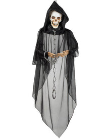 Chained Skull Ghost Hanging Halloween Decoration 1.5m