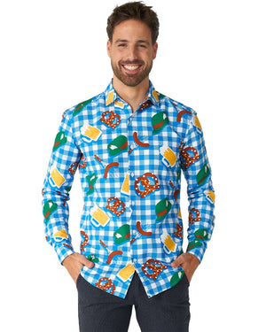 Check Oktoberfest Mens Suitmeister Shirt