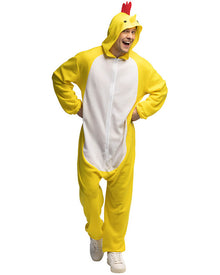 Chicken Jumpsuit Adult Costume