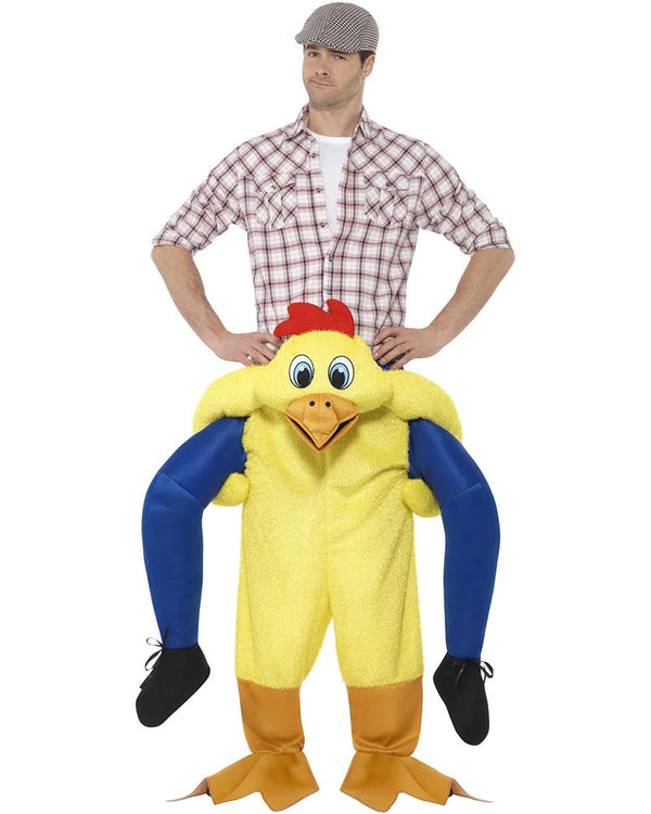 Chicken Piggyback Adults Costume