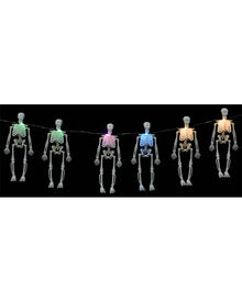 Chill and Thrill Skeleton Light Strand 2m For Halloween