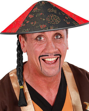 Chinese Hat with Plait