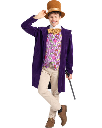 Chocolate Factory Owner Deluxe Adult Plus Size Book Week Costume