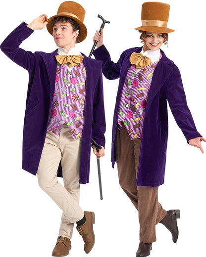 Chocolate Factory Owner Deluxe Adult Plus Size Book Week Costume